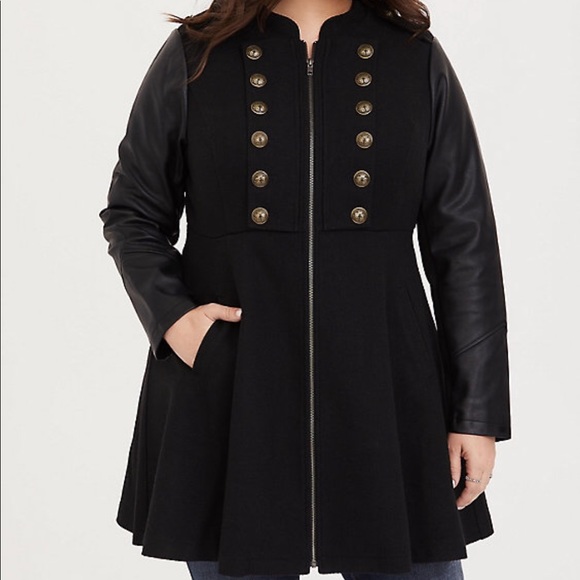 torrid plus size coats